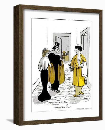 Hazel Cartoon-Ted Key-Framed Giclee Print