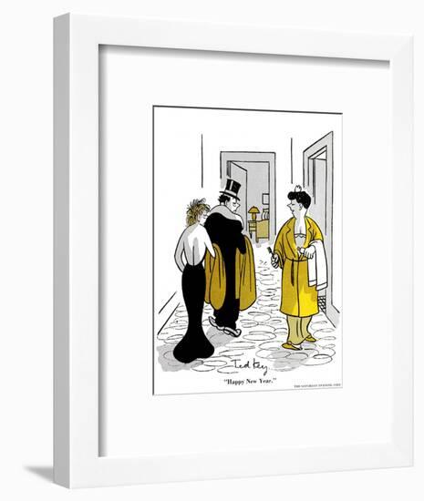 Hazel Cartoon-Ted Key-Framed Giclee Print