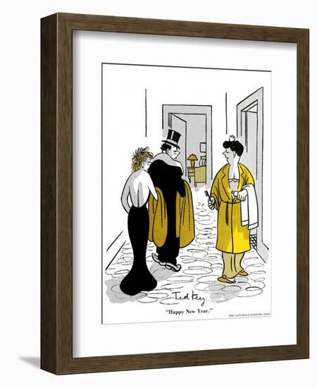 Hazel Cartoon-Ted Key-Framed Giclee Print