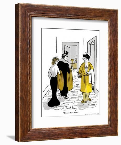 Hazel Cartoon-Ted Key-Framed Giclee Print