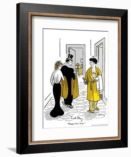 Hazel Cartoon-Ted Key-Framed Giclee Print