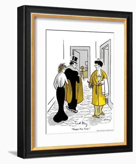 Hazel Cartoon-Ted Key-Framed Giclee Print