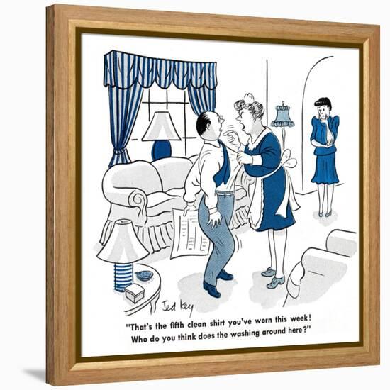 Hazel Cartoon-Ted Key-Framed Premier Image Canvas