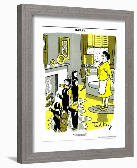 Hazel Cartoon-Ted Key-Framed Giclee Print