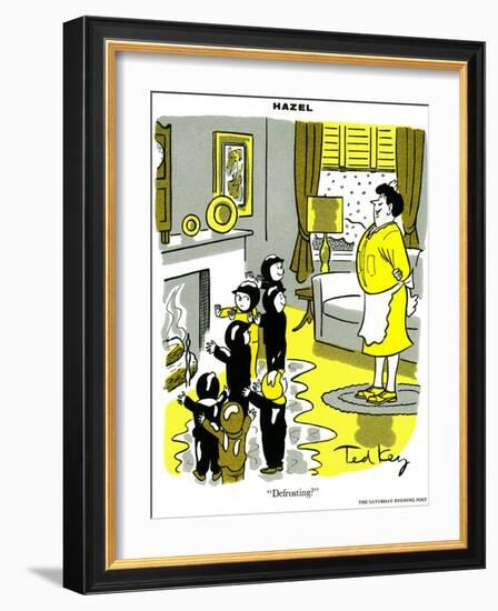 Hazel Cartoon-Ted Key-Framed Giclee Print