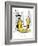 Hazel Cartoon-Ted Key-Framed Giclee Print