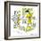 Hazel Cartoon-Ted Key-Framed Giclee Print