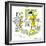 Hazel Cartoon-Ted Key-Framed Giclee Print