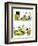 Hazel Cartoon-Ted Key-Framed Giclee Print