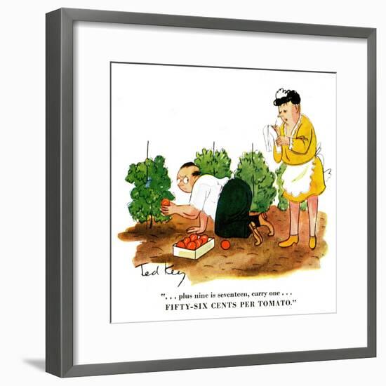 Hazel Cartoon-Ted Key-Framed Giclee Print