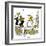 Hazel Cartoon-Ted Key-Framed Giclee Print