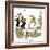 Hazel Cartoon-Ted Key-Framed Giclee Print