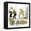 Hazel Cartoon-Ted Key-Framed Premier Image Canvas