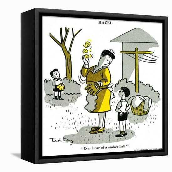 Hazel Cartoon-Ted Key-Framed Premier Image Canvas