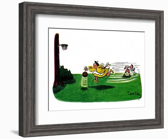 Hazel Cartoon-Ted Key-Framed Giclee Print