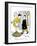 Hazel Cartoon-Ted Key-Framed Giclee Print