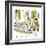 Hazel Cartoon-Ted Key-Framed Giclee Print