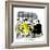 Hazel Cartoon-Ted Key-Framed Giclee Print