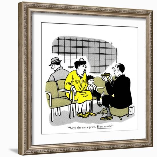 Hazel Cartoon-Ted Key-Framed Giclee Print