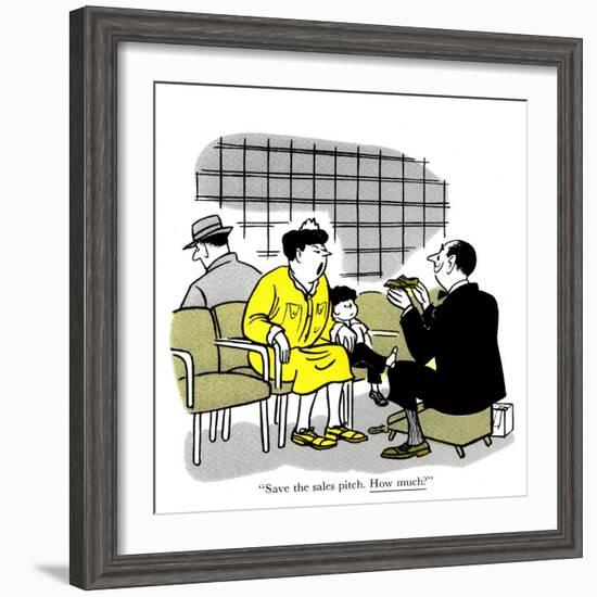 Hazel Cartoon-Ted Key-Framed Giclee Print