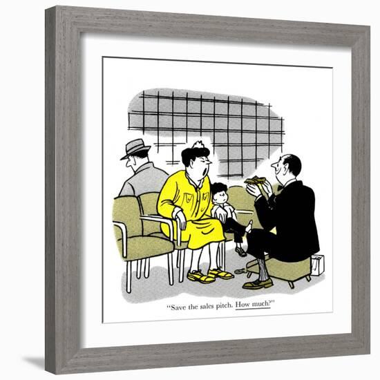 Hazel Cartoon-Ted Key-Framed Giclee Print