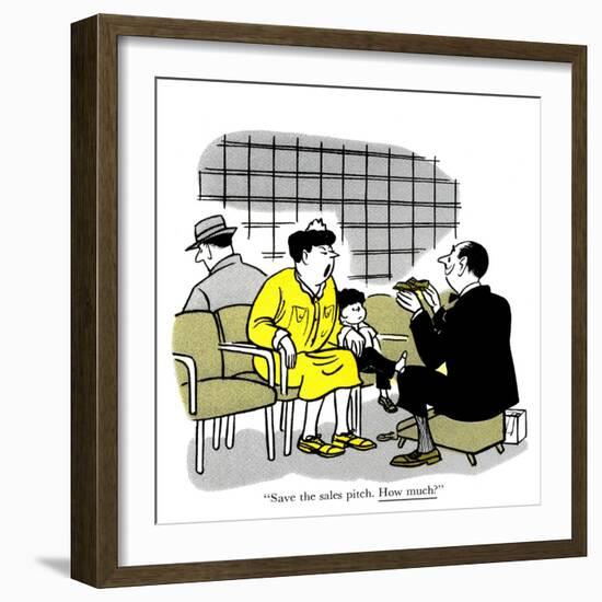 Hazel Cartoon-Ted Key-Framed Giclee Print