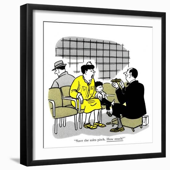 Hazel Cartoon-Ted Key-Framed Giclee Print