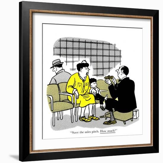 Hazel Cartoon-Ted Key-Framed Giclee Print