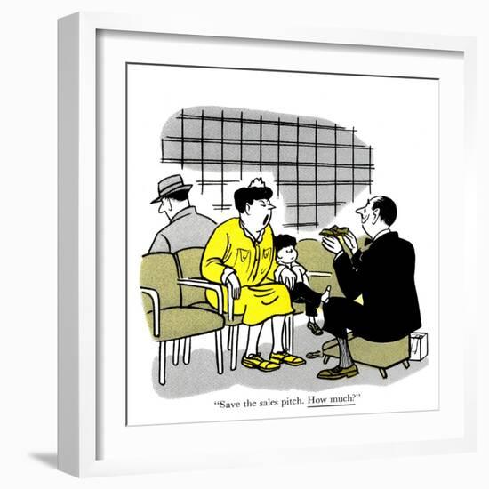 Hazel Cartoon-Ted Key-Framed Giclee Print