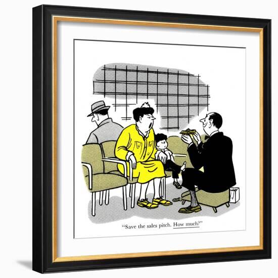 Hazel Cartoon-Ted Key-Framed Giclee Print