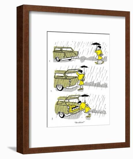 Hazel Cartoon-Ted Key-Framed Giclee Print