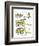 Hazel Cartoon-Ted Key-Framed Giclee Print