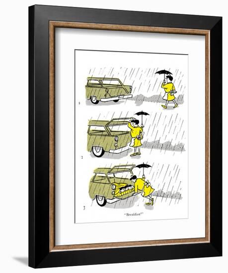 Hazel Cartoon-Ted Key-Framed Giclee Print