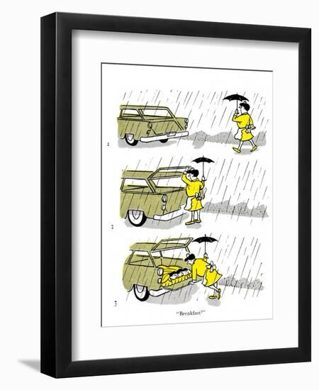 Hazel Cartoon-Ted Key-Framed Giclee Print