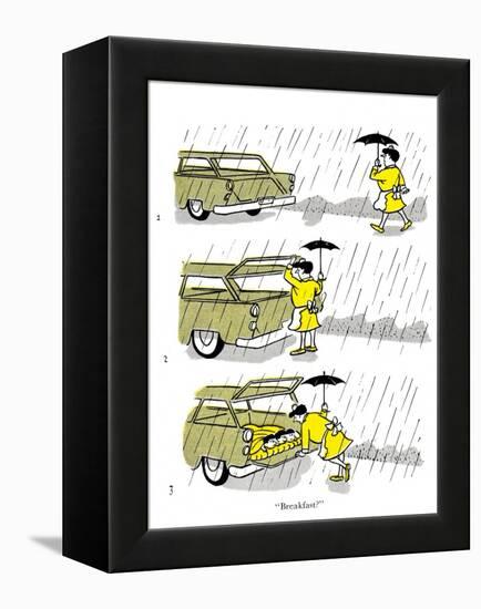 Hazel Cartoon-Ted Key-Framed Premier Image Canvas