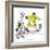 Hazel Cartoon-Ted Key-Framed Giclee Print