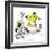 Hazel Cartoon-Ted Key-Framed Giclee Print