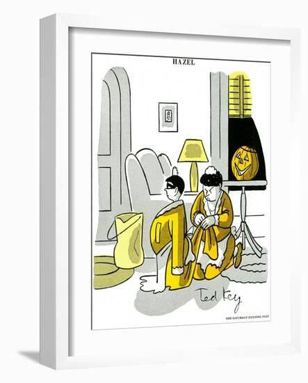 Hazel Cartoon-Ted Key-Framed Giclee Print