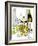 Hazel Cartoon-Ted Key-Framed Giclee Print