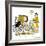 Hazel Cartoon-Ted Key-Framed Giclee Print