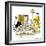 Hazel Cartoon-Ted Key-Framed Giclee Print