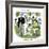 Hazel Cartoon-Ted Key-Framed Giclee Print