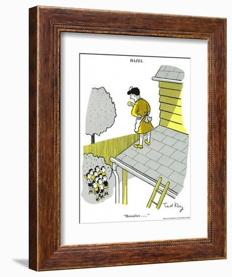 Hazel Cartoon-Ted Key-Framed Giclee Print