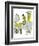 Hazel Cartoon-Ted Key-Framed Giclee Print