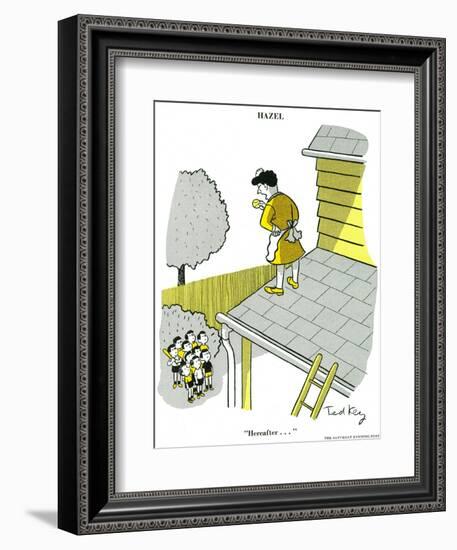 Hazel Cartoon-Ted Key-Framed Giclee Print