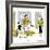 Hazel Cartoon-Ted Key-Framed Giclee Print