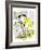 Hazel Cartoon-Ted Key-Framed Giclee Print