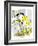 Hazel Cartoon-Ted Key-Framed Giclee Print