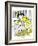 Hazel Cartoon-Ted Key-Framed Giclee Print