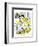 Hazel Cartoon-Ted Key-Framed Giclee Print